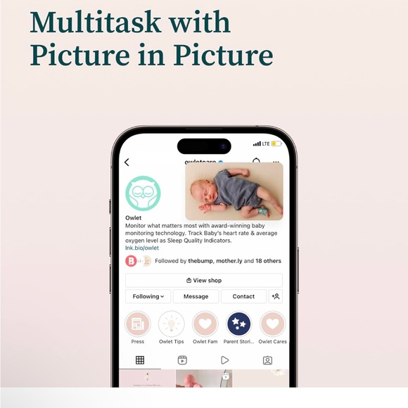 Owlet Dream Duo Smart Sock 2 Baby Monitor - Picture 7 of 10
